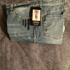 JONES NEW YORK SIGNATURE DESIGNERS BLUE JEANS SIZE 10